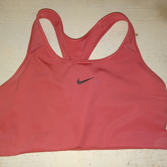 Nike Other - Nike Dri Fit Women's Pink Racerback Sports Bra Sz Medium